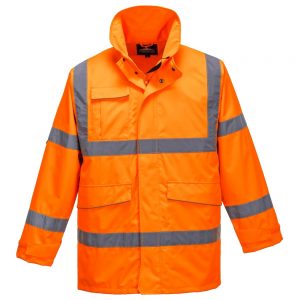 S590 Extreme Parka Jacket orange front